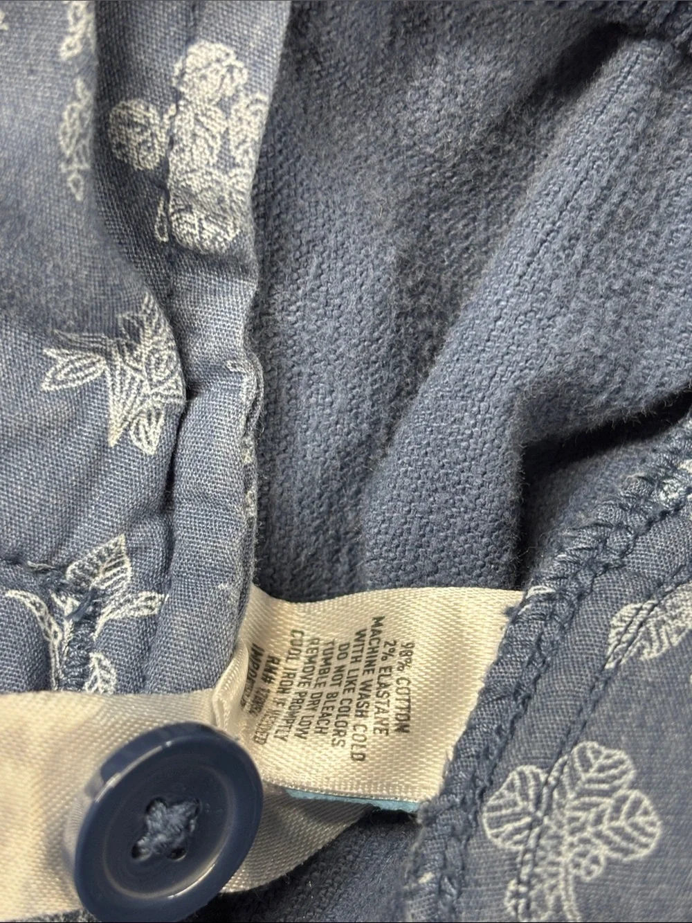 Bonobos Blue Mirage Corduroy Drawstring Shorts w/pockets 5” inseam shorts M